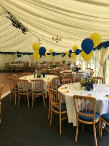 60th birthday party marquee